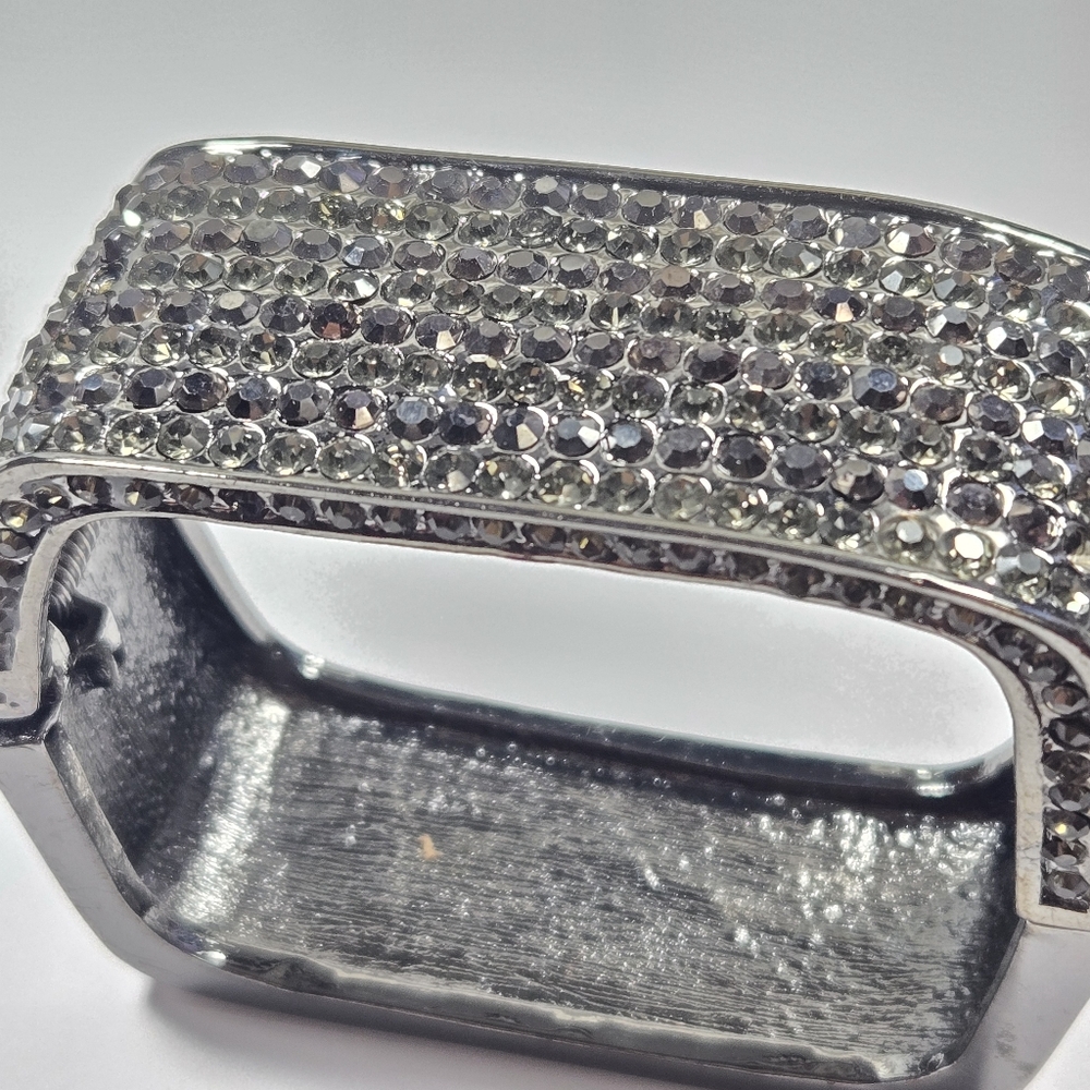 Silver Tone Crystal Bracelet - Picture 14 of 17